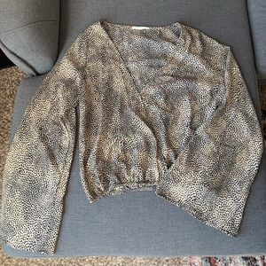 Leopard Print Blouse